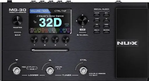 [MG30] MG30 PROCESADOR  DE EFECTOS NUX PARA GUITARRA