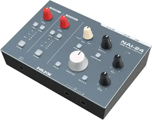 [NAI24] NAI24 INTERFAZ DE AUDIO NUX 2 ENTRADAS/ 4 SALIDAS