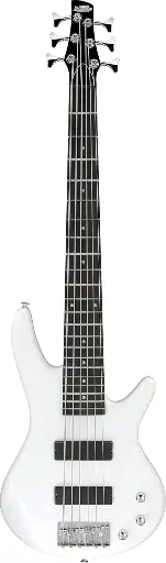 [GSR186PW] GSR186PW BAJO ELECTRICO IBANEZ DE 6 CUERDAS PASIVO COLOR BLANCO