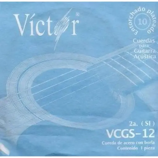 [VCGS12] VCGS12 CUERDA VICTOR PARA GUITARRA ACUSTICA NO.2