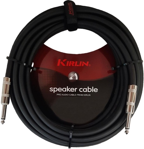 [SBCV16610MBK] SBCV16610MBK CABLE PARA BOCINA PLUG A PLUG 10 MTS