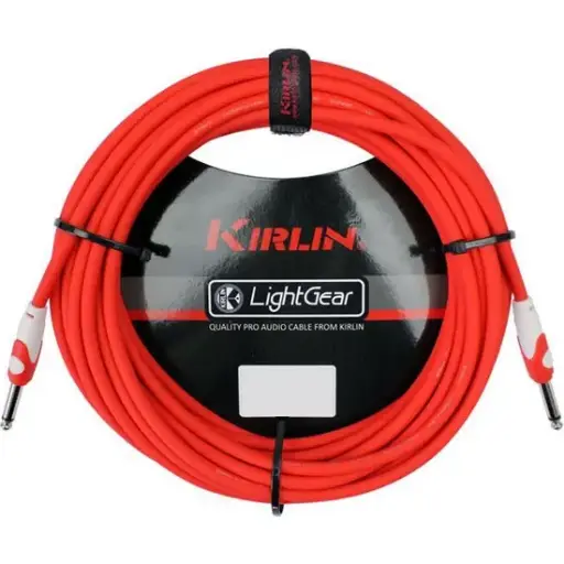 [LGI2016MRD] LGI2016MRD CABLE PARA INSTRUMENTO PLUG A PLUG 6 MTS COLOR ROJO