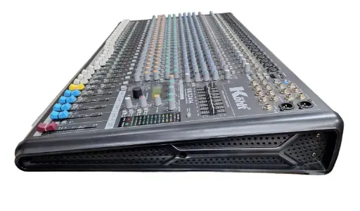 [KMIX2404] KMIX2404 CONSOLA DE MARCA KOLT DE 24 CANALES MONO CON 2 AUXILARES