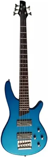[M21201B] M21201B BAJO ELECTRICO MEMPHIS DE 5 CUERDAS PASIVO COLO MATE AZUL