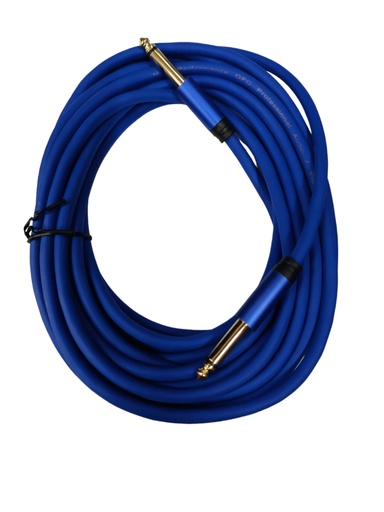 [RSCABLUE] RSCABLUE CABLE 1/4 A 1/4 MARCA RS SOUND COLOR AZUL