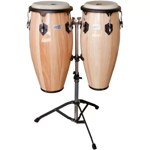 [2800N] SET 2 CONGAS TOCA 2800N COLOR NATURAL DE 10 Y 11"