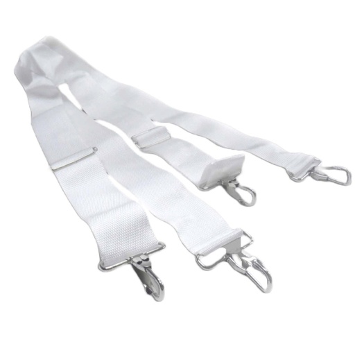 [CINMB] CINCHO PARA BOMBO COLOR BLANCO PATRIOT