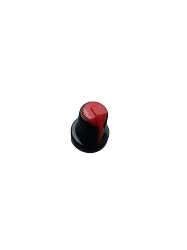 [BOTONR] BOTON PARA POTENCIOMETRO COLOR ROJO