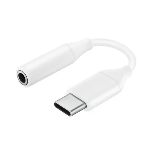[SJX001020] ADAPTADOR TIPO C A 3.5 COLOR BLANCO